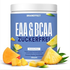 EAA-Pulver BrainEffect EAAs & BCAAs, Alle 11 Aminosäuren - eaa pulver braineffect eaas bcaas alle 11 aminosaeuren