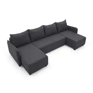 Ecksofa atlantic home collection dublin schlafsofa mit bettkasten