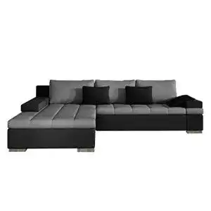 Ecksofa mirjan24 bangkok eckcouch mit schlaffunktion bettkasten