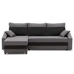 Ecksofa sofini hewlet mit schlaffunktion eckcouch