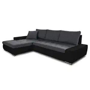 Ecksofa sofnet mit schlaffunktion faris couch mit bettkasten
