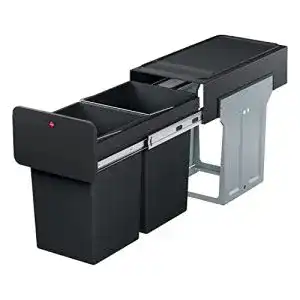 Einbau abfalleimer hailo ecoline design duo l