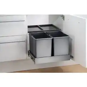 Einbau abfalleimer wesco automatic shorty 757311 11 einbau