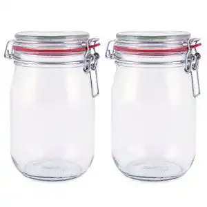 Einmachglaeser pajoma drahtbuegelglas 10er set 1000 ml