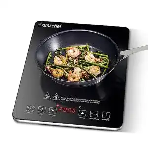 Einzelkochplatten amzchef induktionskochfeld einzeln