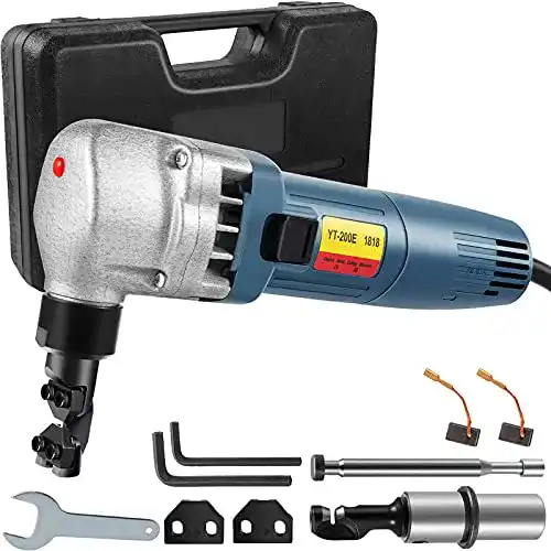 Elektroknabber VEVOR Druckluft Blechschere 380W 1,8 mm Schnittkapazität
