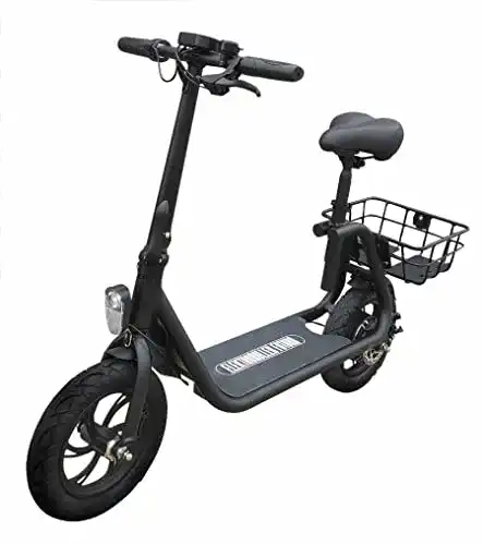 Elektroroller elrofu E-Scooter Power Seat 20 km/h 350 W 8 Ah