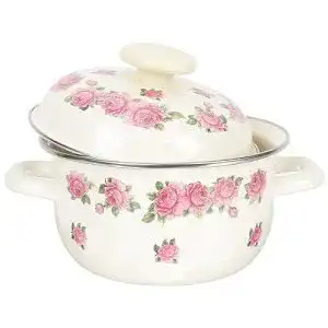 Emaille topf upkoch emaille topf mit deckel kleine toepfe zum kochen