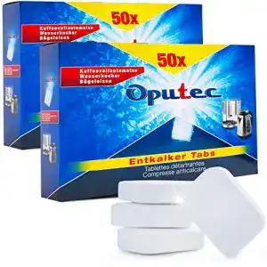 Entkalkungstabletten kaffeevollautomat oputec 100x