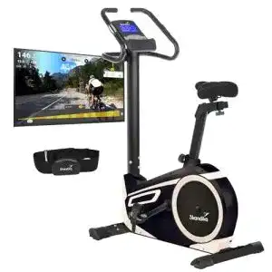 Ergometer skandika morpheus fitnessbike mit bluetooth