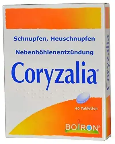 Coryzalia Erkältungstabletten zur Linderung von Schnupfen