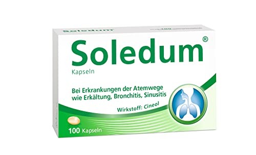 Erkältung-Tabletten Soledum Kapseln, 100 Kapseln