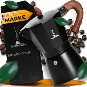 Espressokocher induktion vintagenuss espressokocher fuer 6