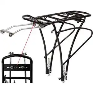 Fahrrad gepaecktraeger m wave gepaecktraeger traveller basic alu