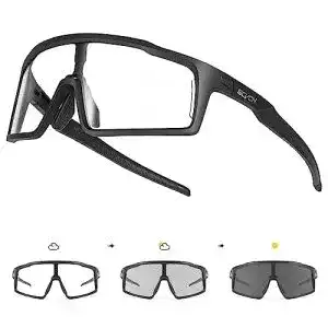Fahrradbrille klar scvcn photochromatische selbsttoenend