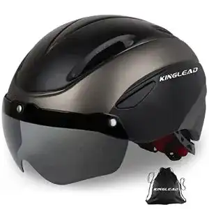 Fahrradhelm herren mit visier kinglead fahrradhelm herren