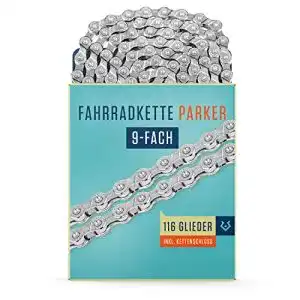 Fahrradketten alphatrail fahrradkette parker 9 fach 116 glieder