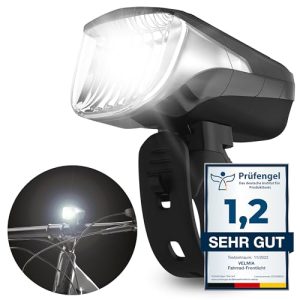 Fahrradlampe Batterie VELMIA Fahrradlicht Vorne StVZO zugelassen - fahrradlampe batterie velmia fahrradlicht vorne stvzo zugelassen