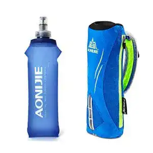 Faltbare trinkflasche geila handheld trinkflasche zum laufen 17 oz