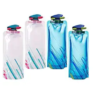 Faltbare trinkflasche hbymyda 700ml faltbare wasserflaschen