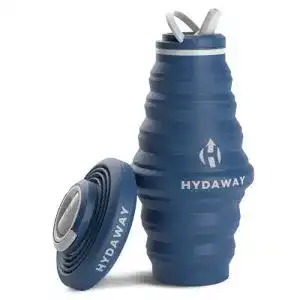 Faltbare trinkflasche hydaway zusammenklappbare wasserflasche