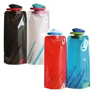 Faltbare trinkflasche pivhwir faltbare wasserflasche 4 stueck