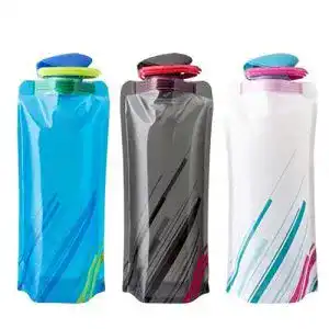 Faltbare trinkflasche yomaris unisex adult 700ml faltbare set von 3