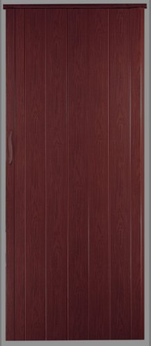 Falttür H&S Schiebetür Tür mahagoni farben Höhe 202 cm