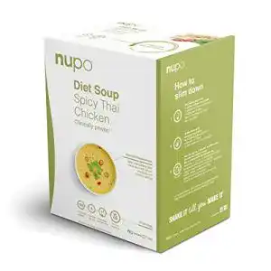 Fastensuppe nupo diaet suppe spicy thai chicken