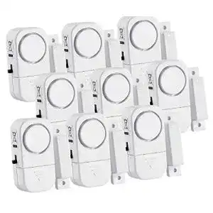 Fensteralarm visortech fenstersicherung 9er set mini tuer