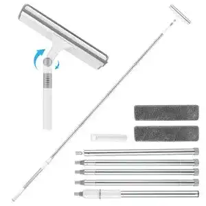 Fensterputzer aiglam 99 zoll fensterwischer mit teleskopstange