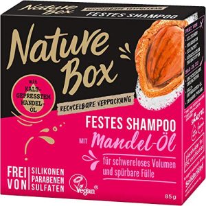Festes Shampoo Nature Box Fest-Shampoo Mandel-Öl, 1er Pack (1 x 85 g)
