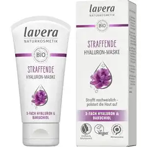 Feuchtigkeitsmaske lavera straffende hyaluron maske vegan