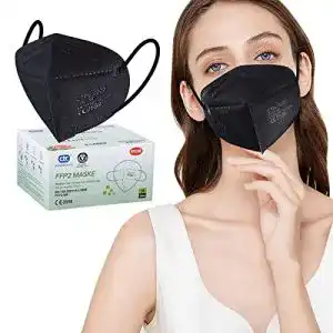 Ffp2 masken schwarz ctc connexions 20 stueck ffp2 maske