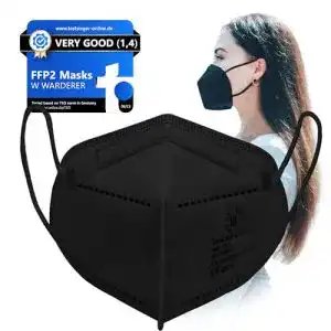 Ffp2 masken schwarz w warderer warderer 15 ffp2 masken