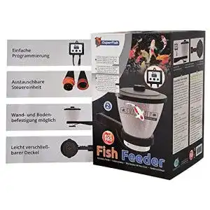 Fischfutterautomat teich sui jin teichprodukte futterautomat koi pro