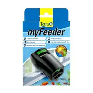 Fischfutterautomat teich tetra myfeeder futterautomat fuer zierfische