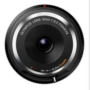 Fisheye objektiv olympus body cap objektiv 9mm 18 0 fisheye