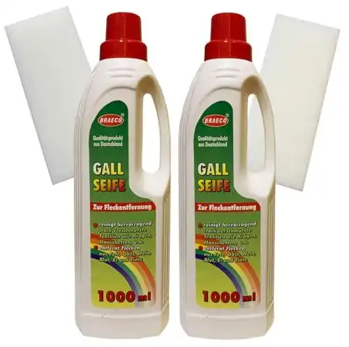 Fleckenentferner ILODA Gallseife 2x 1 Liter im Set