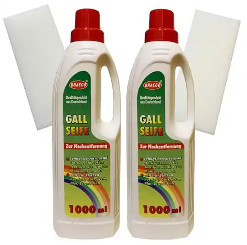 Fleckenentferner ILODA Gallseife 2x 1 Liter im Set
