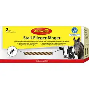 Fliegenfalle aeroxon stall fliegenfaenger 2 stueck pro packung