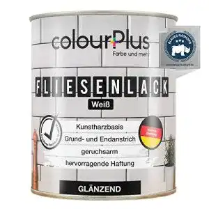 Fliesenlack colourplus farbe und mehr colourplus 750ml weiss