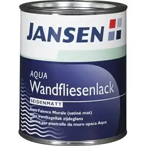 Fliesenlack jansen gmbh co kg jansen aqua weiss seidenmatt