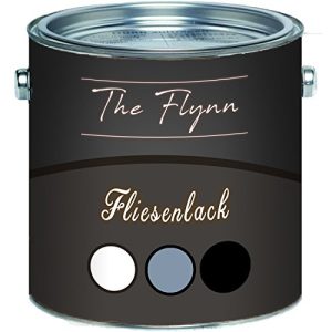 Fliesenlack The Flynn hochwertiger glänzend Grau Weiß Schwarz - fliesenlack the flynn hochwertiger glaenzend grau weiss schwarz