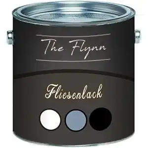 Fliesenlack the flynn hochwertiger glaenzend grau weiss schwarz