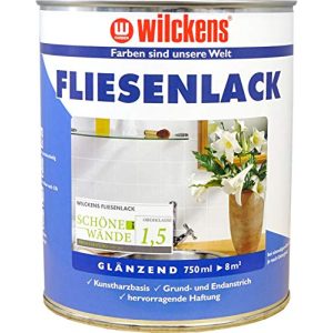 Fliesenlack Wilckens glänzend, 750 ml, Weiß - fliesenlack wilckens glaenzend 750 ml weiss