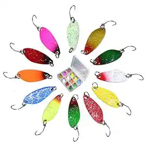 Forellen blinker tfsylisa 12 stueck fishing forellen spoon