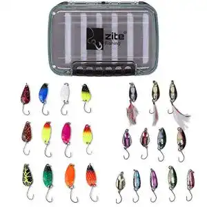 Forellen blinker zite fishing grosses forellen spoon sortiment