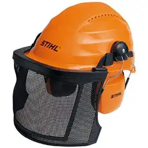 Forsthelm stihl aero light schutzhelm mit visier fuer set 0000 884