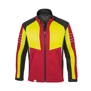 Forstjacke kuebler workwear kuebler ultrashell pro rot gelb